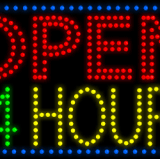 hso0942 open 24 hours animated led sign.gif