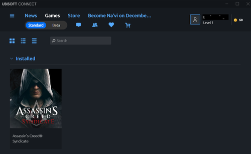 creed installed showing on ubisoft.png