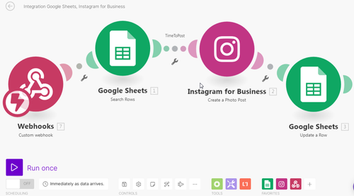 2023 12 03 13 24 41 Integration Google Sheets, Instagram for Business Make Brave.png