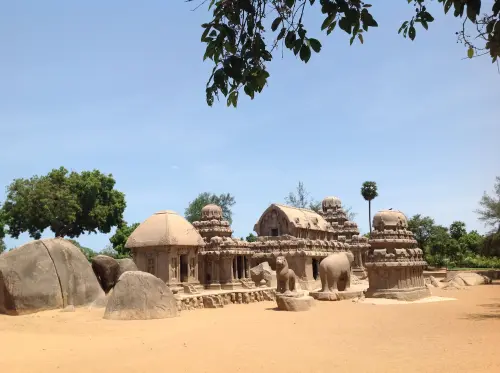 Five Rathas at Mahaballipuram,Tamil Nadu.webp