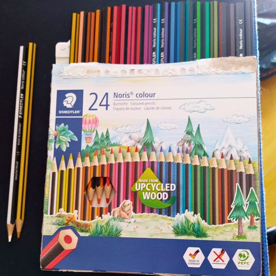 Lápis de Cor, Staedtler, Noris, 185 C24 03, 24 Cores