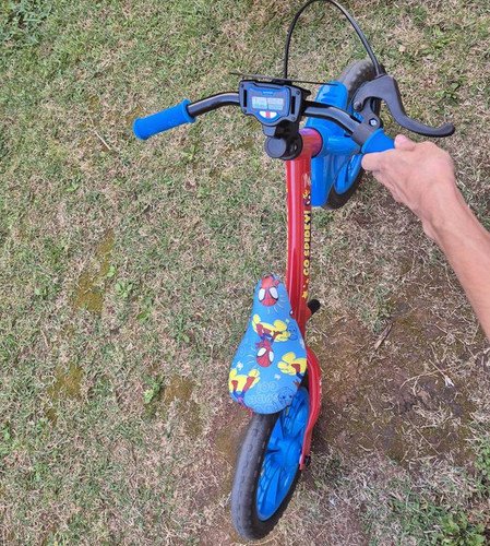 Bicicleta Infantil Aro 12 Spider Man Sem Pedal Nathor Vermelho.jpg
