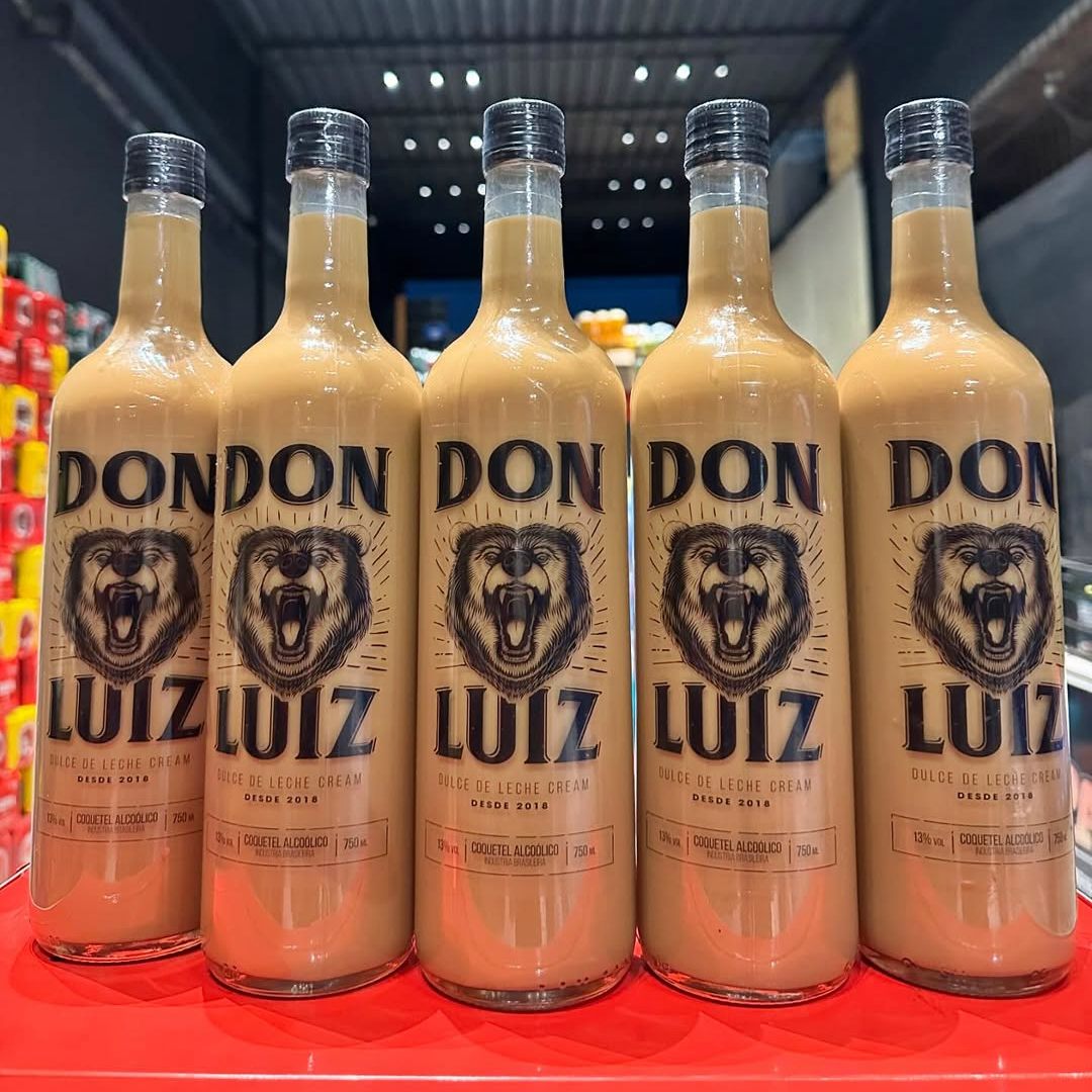 Licor De Doce De Leite Don Luiz 750ml – Dulce De Leche Cream – Kit 3