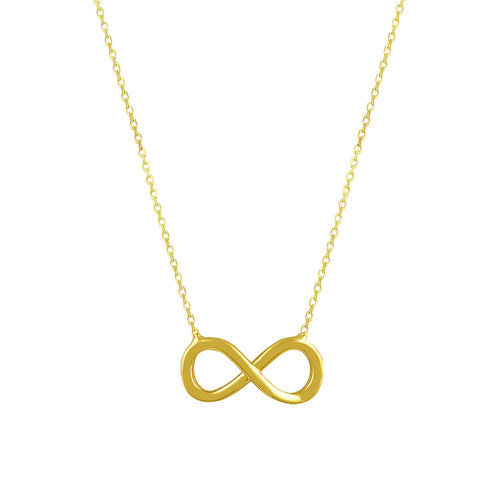 14 Ayar Sonsuzluk Motifli Altın Kolye1,58 gr.jpg