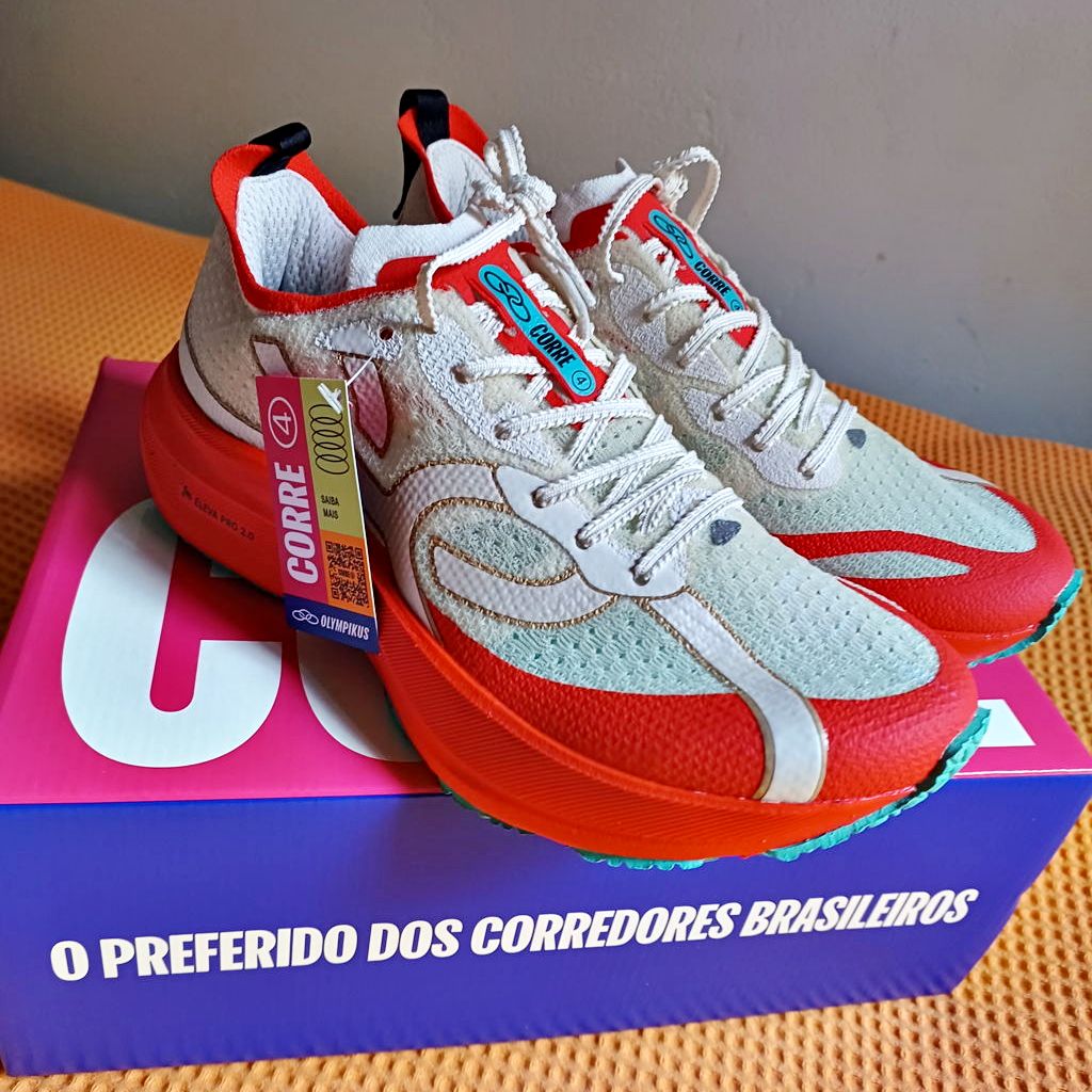 Tênis Olympikus Corre 4 – Branco+Amarelo