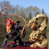 007 Mini Epics Balrog with whip and friend