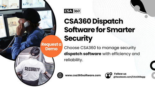Empower your team with CSA360 dispatch software. Simplify communication, speed response times, and optimize operations. Choose CSA360 to manage security dispatch with efficiency and reliability.

https://www.csa360software.com/security-dispatch-software