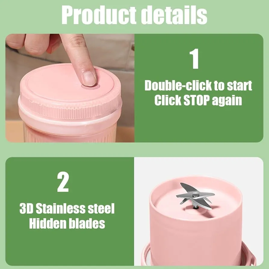 Mini Portable Juicer Image 3