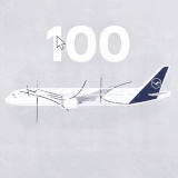 WerethrilledtounveilaspecialliveryonourBoeing787 9celebrating100yearssincethef ezgif.com video to gi