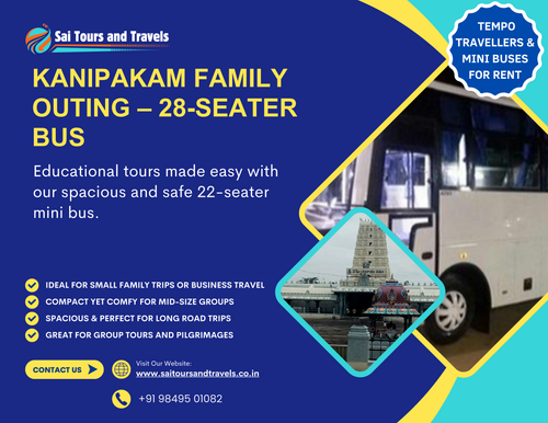 An extended family travelled to Kanipakam in our spacious 28 seater bus..png