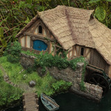009 Hobbiton Mill and Bridge für FoU