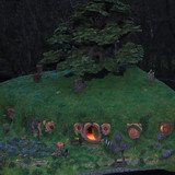 019 Bag End on the Hill Outside pics