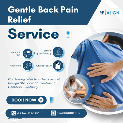 Persistent back pain can affect productivity and focus.