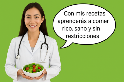 A realistic, appetizing plate of healthy food.