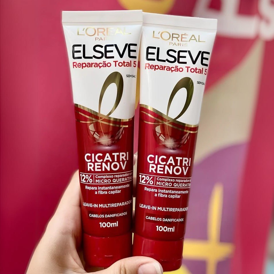 Leave-In L’Oréal Paris Elseve Reparação Total 5 Cicatri Renov 100ml