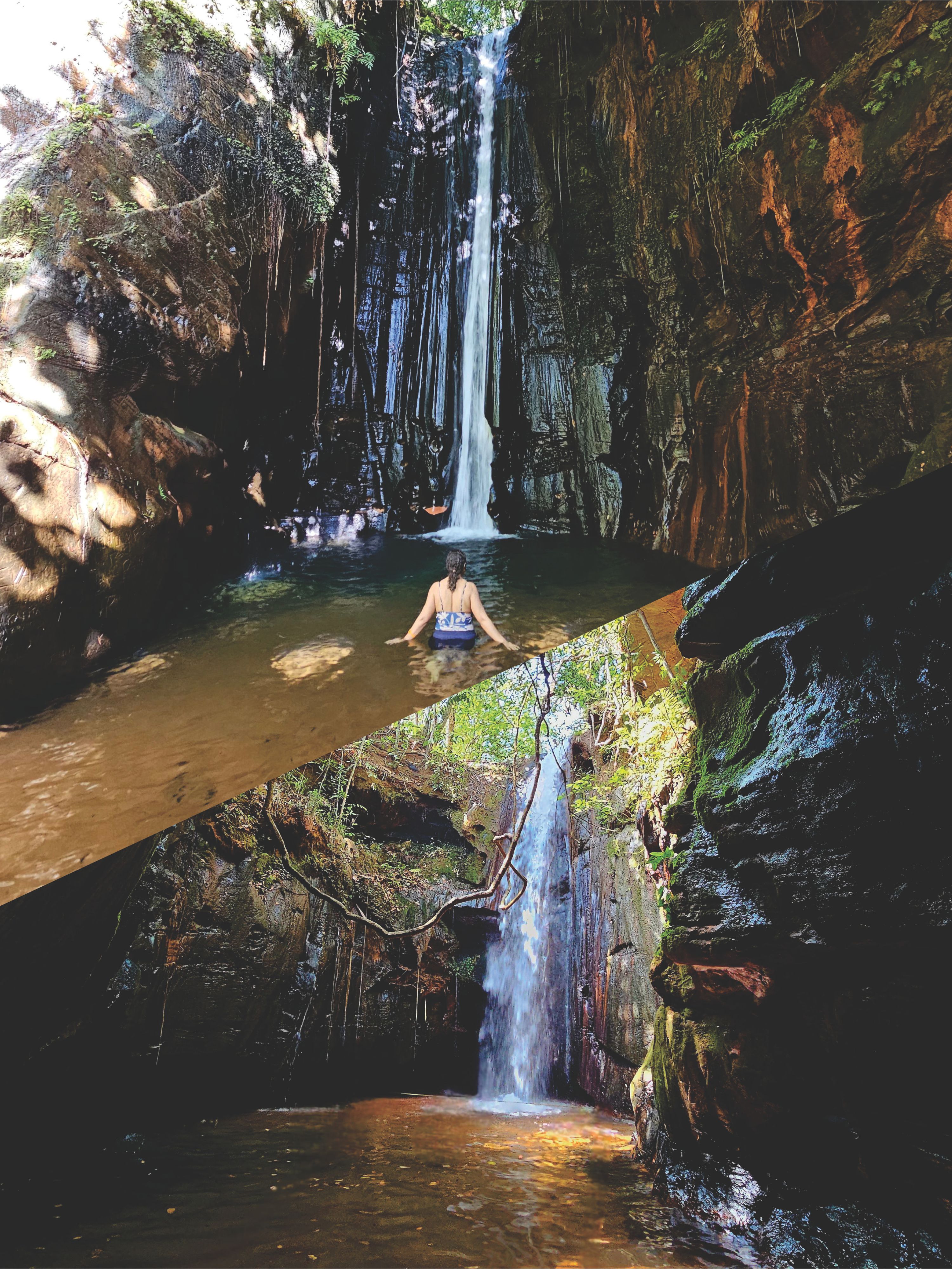 Cachoeira do Capelão e da Caverna