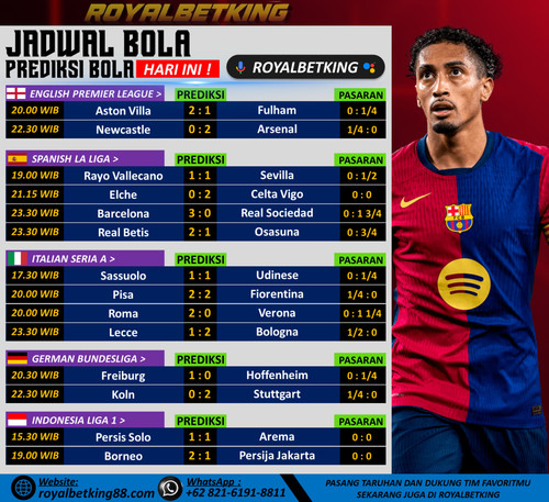JADWAL & PREDIKSI PERTANDINGAN BOLA HARI INI MINGGU,28 SEPTEMBER 2025.jpg