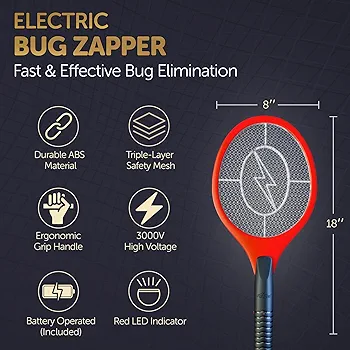 Electric Mosquito Bat Image 4