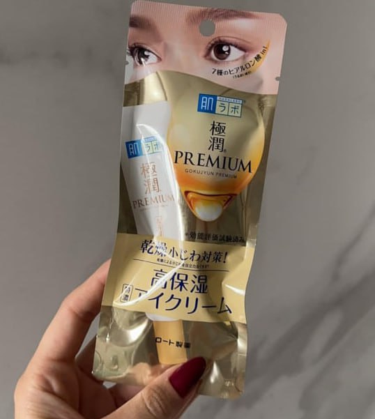 Hada Labo® Gokujyun Premium Eye Care – Creme hidratante para área dos olhos com Efeito Lifting 20g