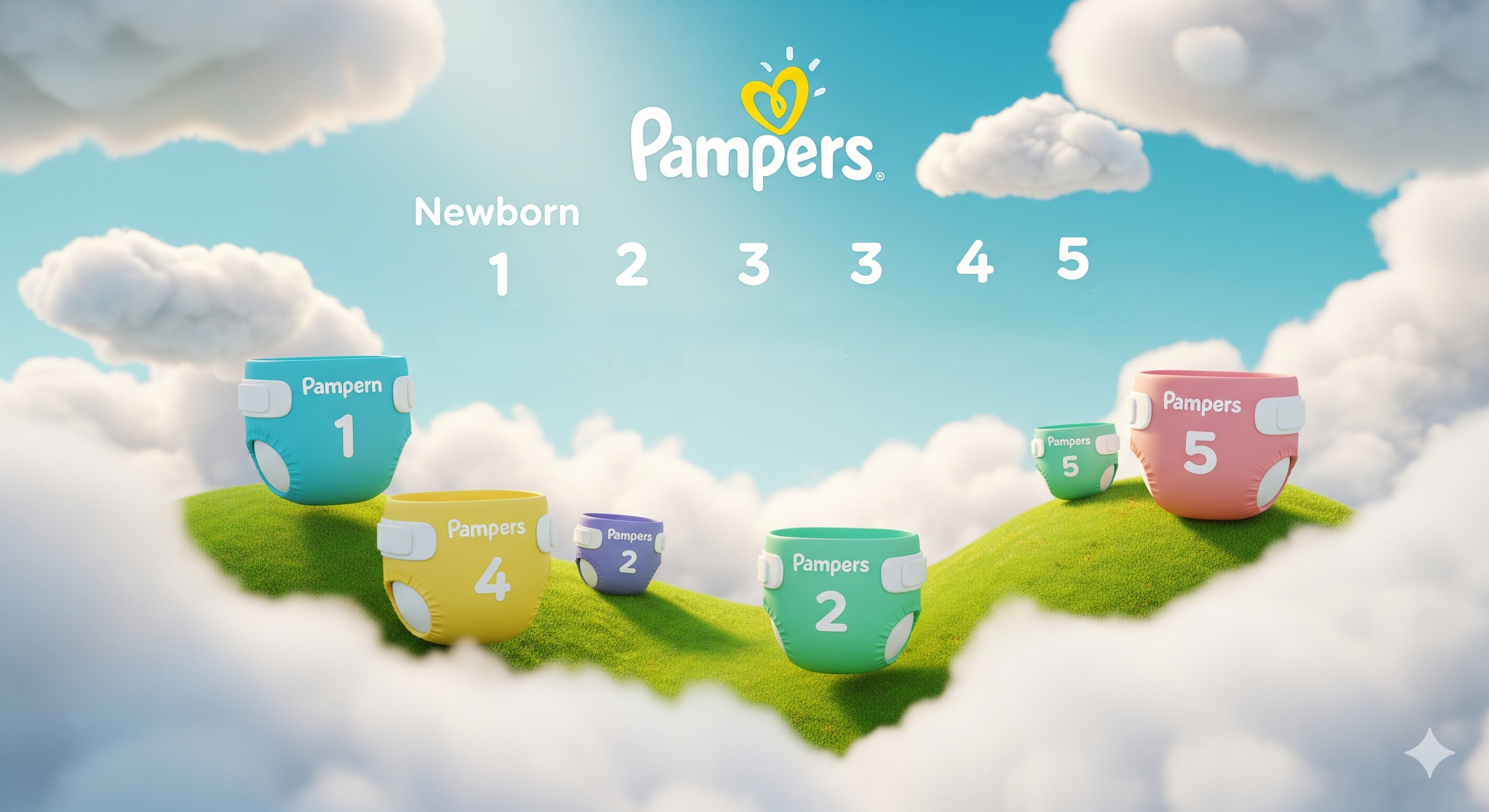 Pampers Baby Diaper Size Chart by Weight: A New Mom's Guide