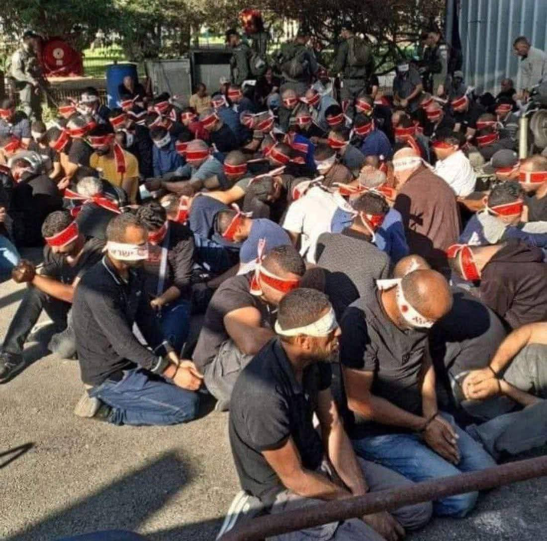 تم اعتقال (32) عامل فلسطيني من بين (102) عامل كانوا يعملون في مبنى واحد بمدينة تل أبيب، حيث كان أصحاب المبنى يحصلون من كل عامل على مبلغ يتراوح بين 500...