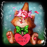 stay cool kitty