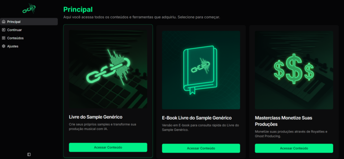 Área de Membros Integrada a Banco de Dados