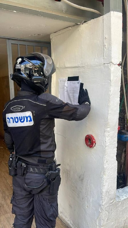 تم إغلاق مجمع سكني في يافا لمدة 30 يومًا بعد ضبط 102 فلسطيني بدون تصاريح إقامة....