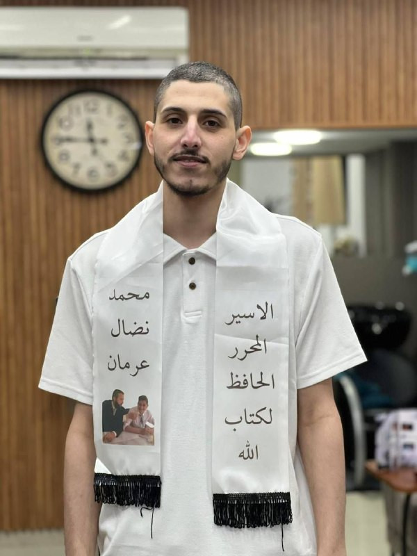 قوات الاحتلال أطلقت سراح الأسير محمد عرمان بعد اعتقال استمر لمدة 22 شهرًا....