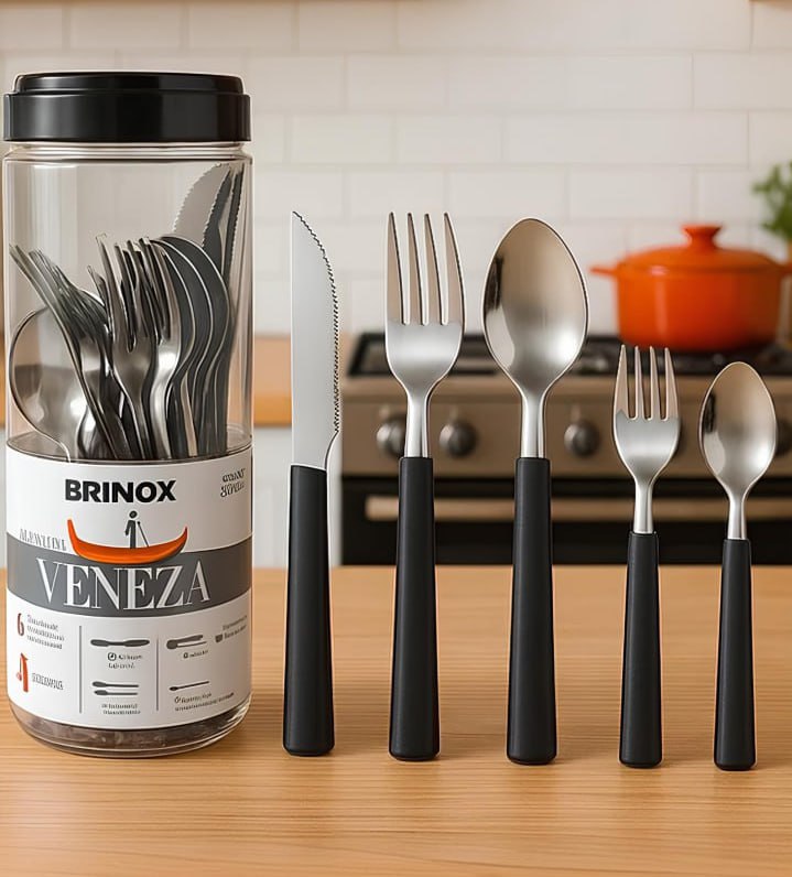 Faqueiro Brinox Inox 20 Peças Veneza
