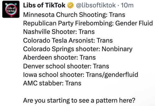 Elon’s right.We’ve seen this movie before • Nashville – a trans shooter massacred Christian kids (1)