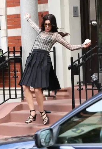 GettyImages 2231701491 Anne Hathaway Falls on The Devil Wears Prada 2 Set.webp