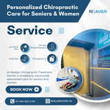 Our Kukatpally clinic offers personalized chiropractic care for seniors and women.