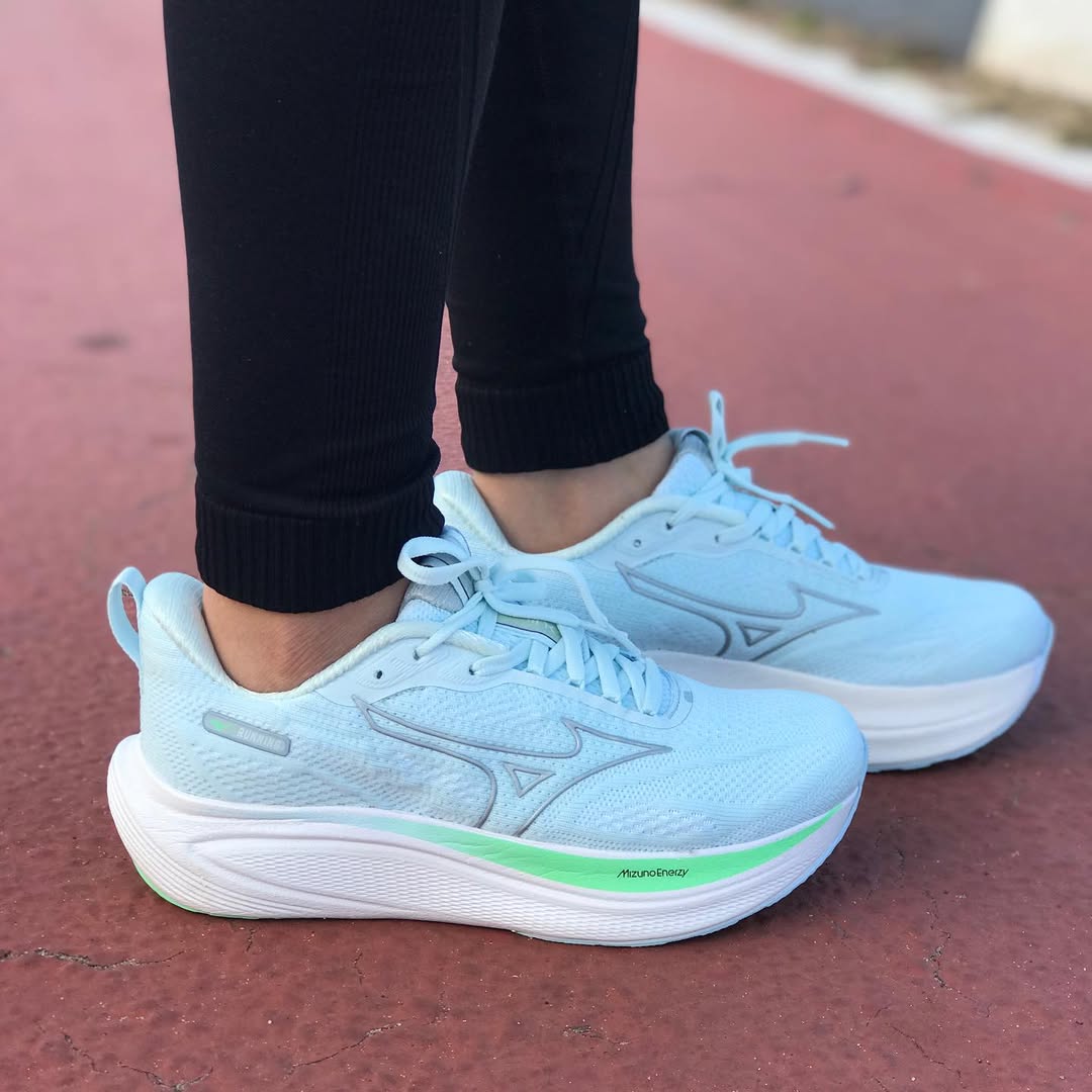 Tênis Mizuno Base Prime Feminino – Azul Claro