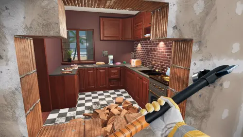 House Flipper 2 wall demolition screenshot.webp
