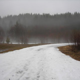 снежная дорога