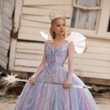 Ariana Grande is Glinda in WICKED FOR GOOD, directed by Jon M. Chu.
