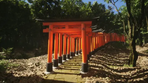 Lushfoil Photography Sim Torii gates.webp