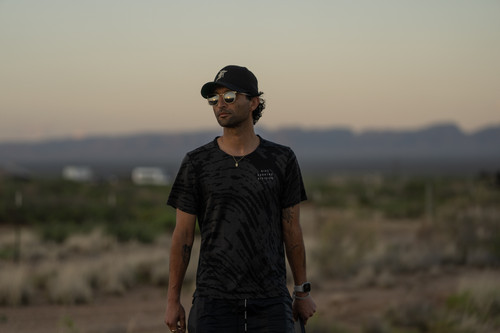 Director Justin Tipping on the set of HIM..jpg