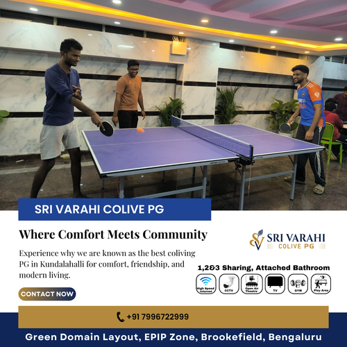 Residents at Sri Varahi Colive PG, Brookefield love calling this place home..png