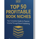 Top 50 Profitable Book Niches Report cover 3D.png