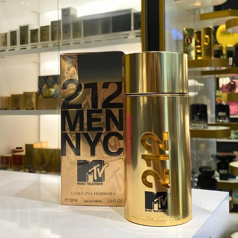 Carolina Herrera 212 Men Nyc Mtv Eau De Toilette 100ml