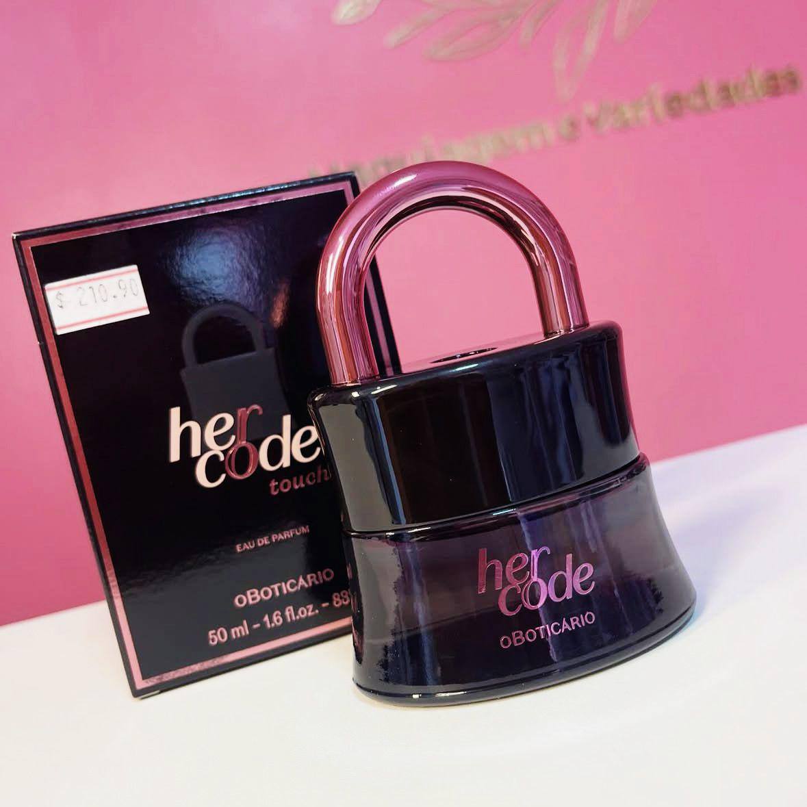 O Boticário Her Code Touch Eau De Parfum 50ml