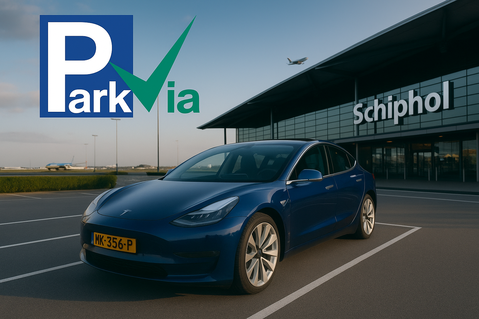 ParkVia platform toont valet, shuttle en hotel parkeren opties
