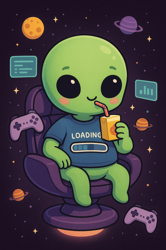 cute Alien Gamer.png