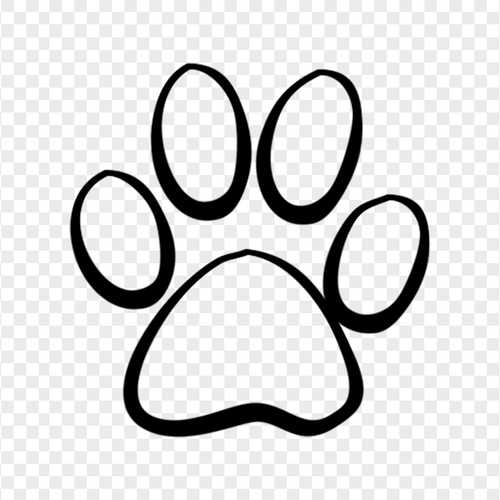 black outline animal paw transparent background 735811696684663ymgqp8spwx.png