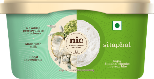 Exotic Sitaphal Ice Cream Made from Real Custard Apple | NIC.2
