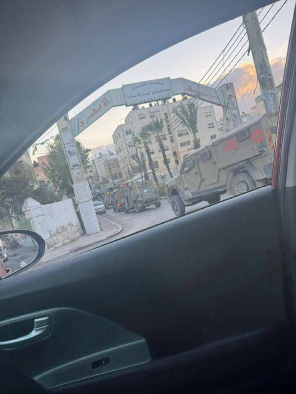 قوات الاحتلال تقتحم مخيم الأمعري في مدينة البيرة....