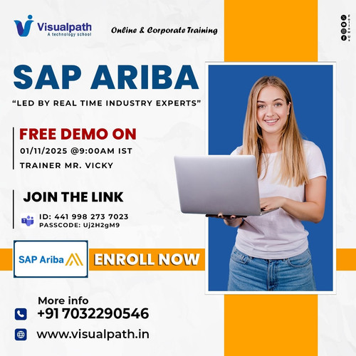 Free SAP Ariba Online Demo by Visualpath  Nov 1st 2025.jpg