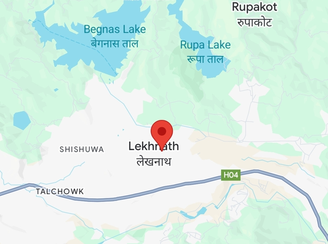 Pokhara University Map